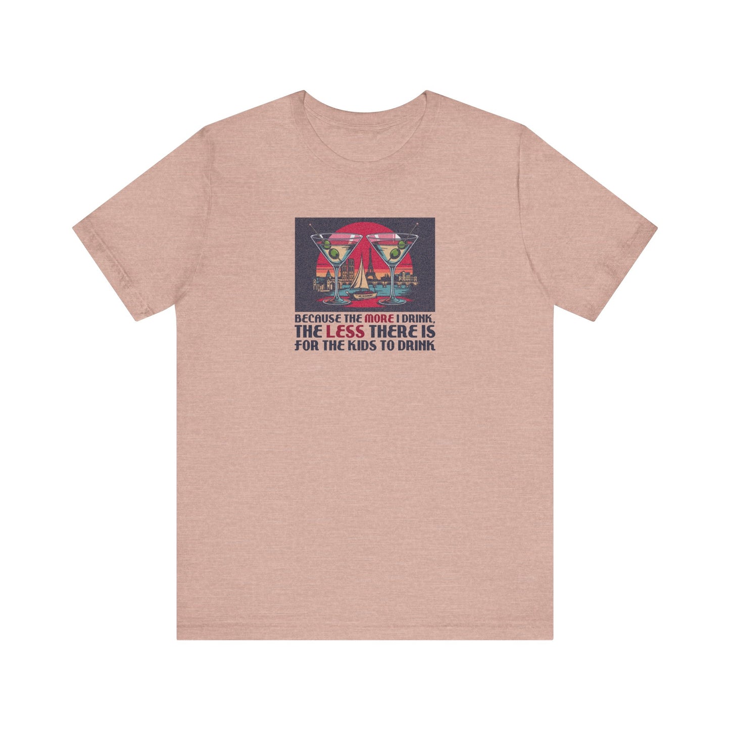 Open Bar (for the Kids) — Friends Retro Tee (Light)