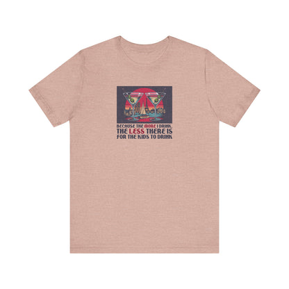 Open Bar (for the Kids) — Friends Retro Tee (Light)