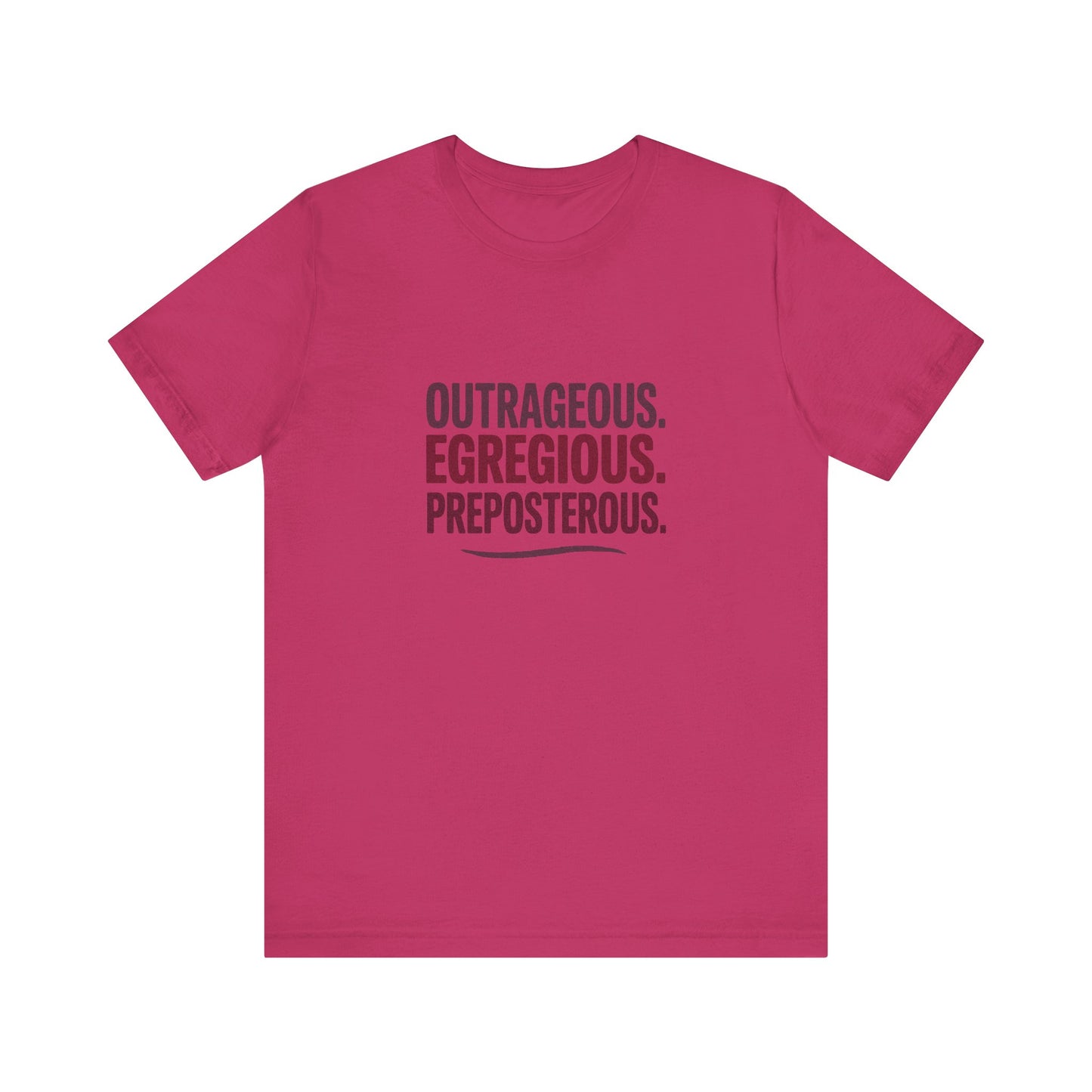 Outrageous Egregious Preposterous — Seinfeld Retro Tee (Light)