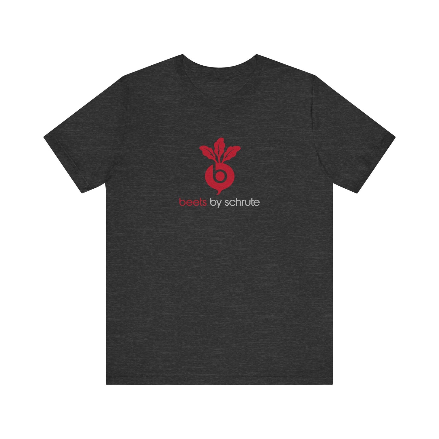 Beets by Schrute Parody Brand — The Office Retro Tee (Dark)