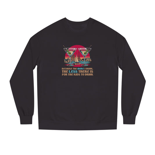 Open Bar (for the Kids) — Friends Retro Sweatshirt (Dark)