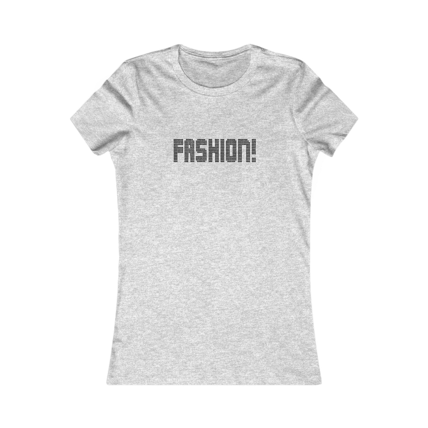 FASHION! — Psych Faux Rhinestones Women's Tee (Light)