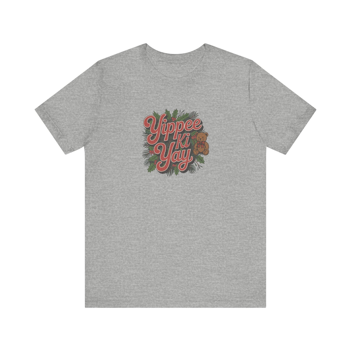 Yippee Ki Yay — Die Hard Retro Christmas Tee (Light)