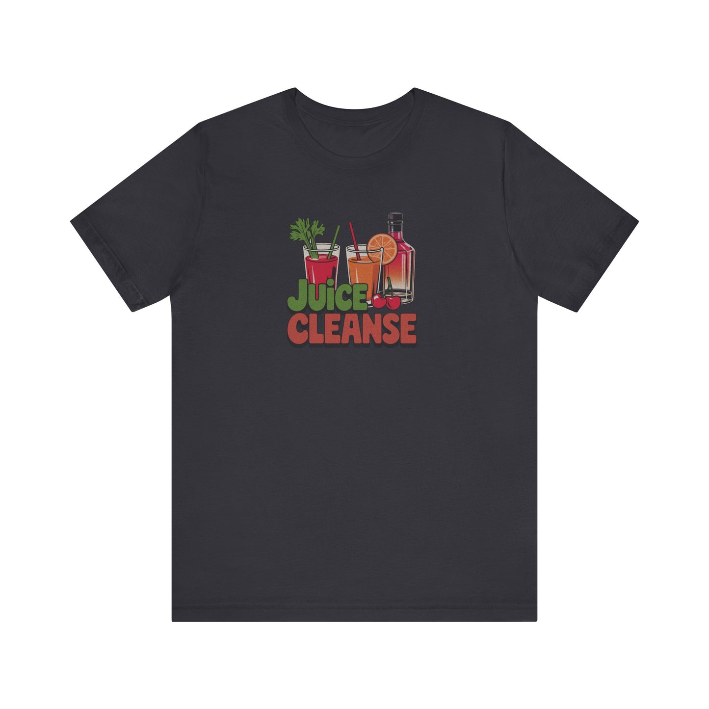 Juice Cleanse Liquid Diet — Boozy Brunch Retro Tee (Dark)