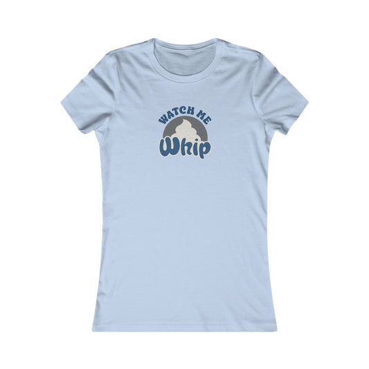 Watch Me Whip — Retro Thanksgiving Graphic Women's Tee (Light)