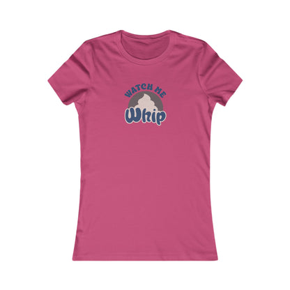 Watch Me Whip — Retro Thanksgiving Graphic Women's Tee (Light)