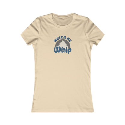 Watch Me Whip — Retro Thanksgiving Graphic Women's Tee (Light)