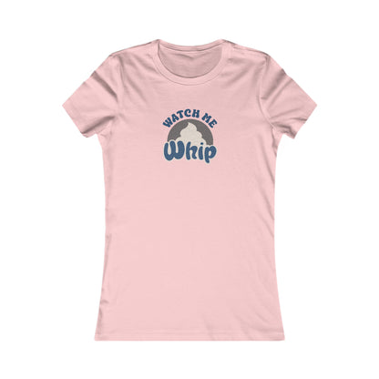 Watch Me Whip — Retro Thanksgiving Graphic Women's Tee (Light)