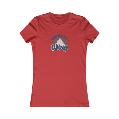 Watch Me Whip — Retro Thanksgiving Graphic Women's Tee (Light)