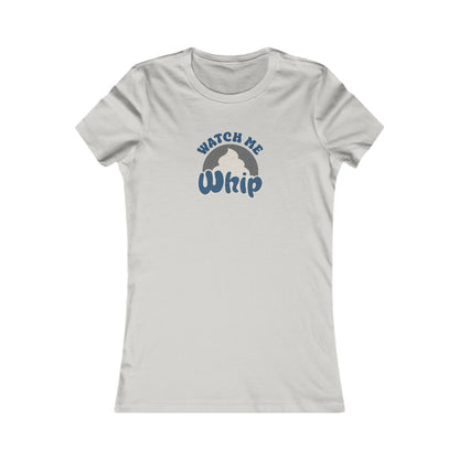 Watch Me Whip — Retro Thanksgiving Graphic Women's Tee (Light)