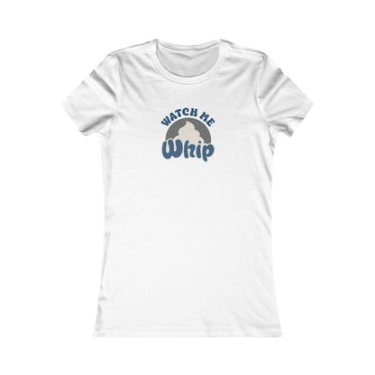 Watch Me Whip — Retro Thanksgiving Graphic Women's Tee (Light)