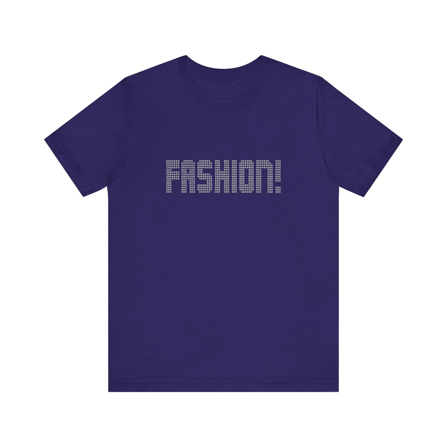 FASHION! — Psych Faux Rhinestones Retro Tee (Dark)