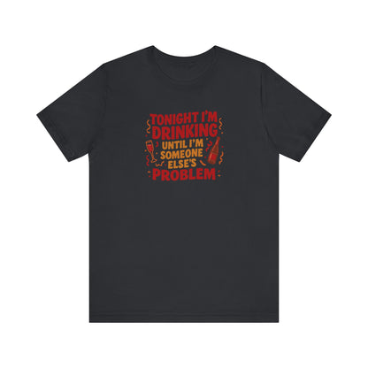 The Problem is Coming From Inside the Bar — Retro Tee (Dark)