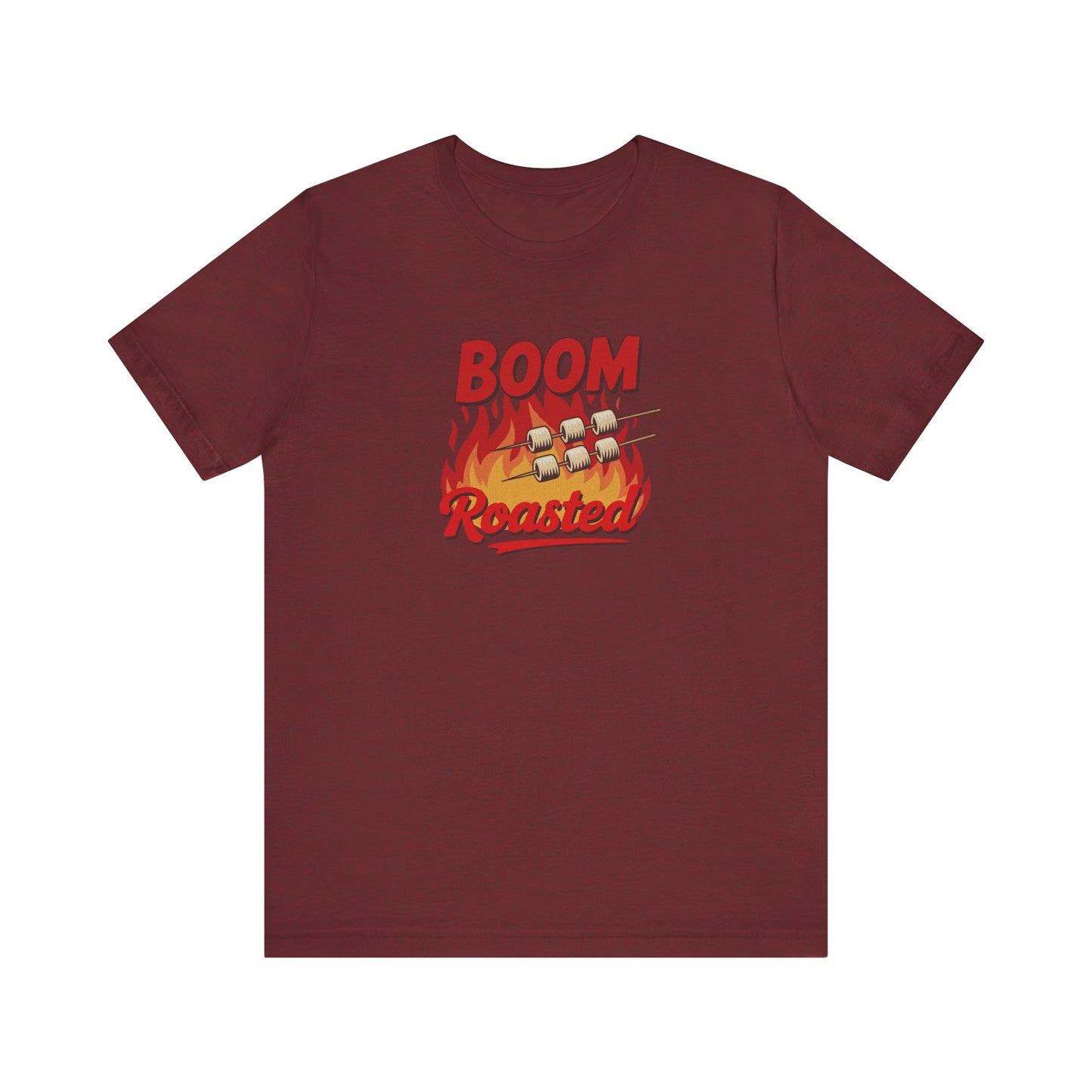 Boom, Roasted — Michael Scott Retro Tee (Dark)