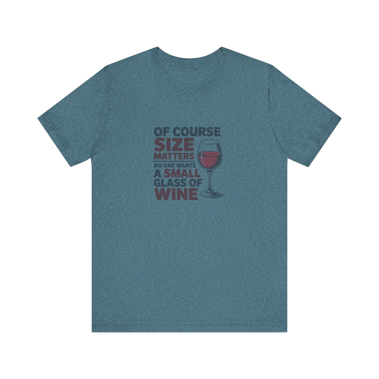 Big Glass Energy — Wine Lover Retro Tee (Light)