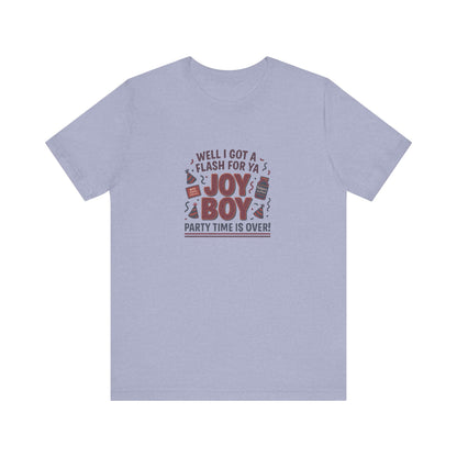 Joy Boy — Seinfeld Library Investigator Retro Tee (Light)