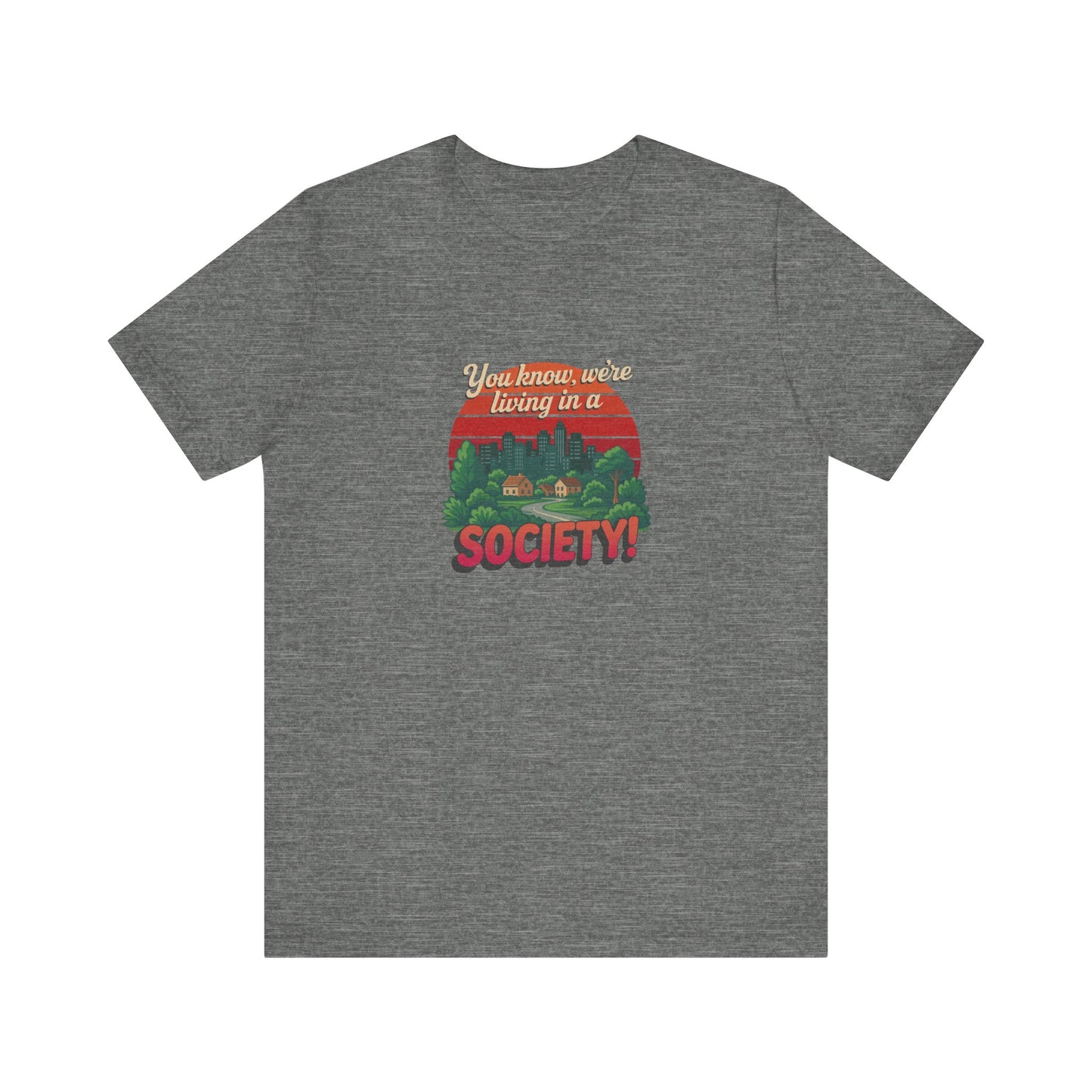 We’re Living in a Society! — Seinfeld Retro Tee (Light)