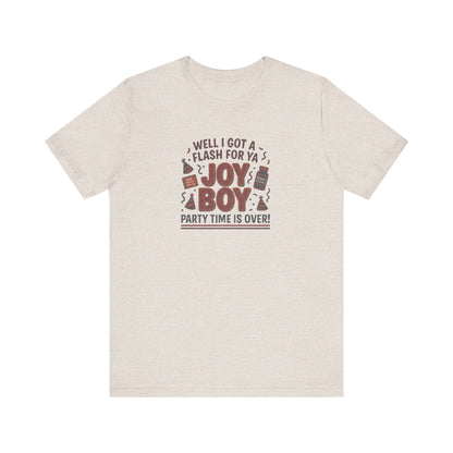 Joy Boy — Seinfeld Library Investigator Retro Tee (Light)