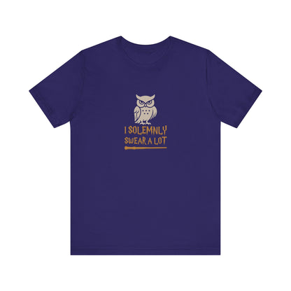 I Solemnly Swear a Lot — Harry Potter Retro Tee (Dark)