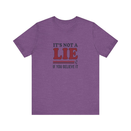It’s Not a Lie, If You Believe It — George Costanza Retro Tee (Light)