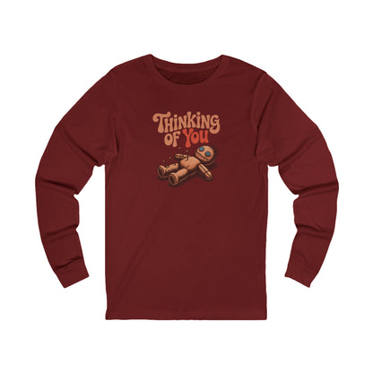 The Voodoo That You Do, So Well — Retro Voodoo Doll Long Sleeve (Dark)