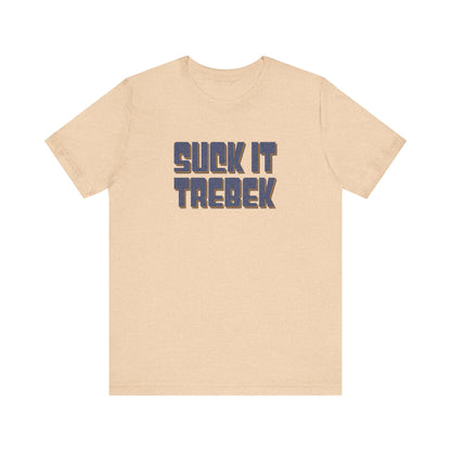 Suck It Trebek — SNL Celebrity Jeopardy Sketch Retro Tee (Light)