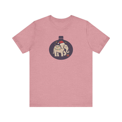 White Elephant Season — Retro Christmas Graphic Tee (Light)