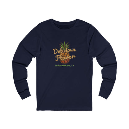 Delicious Flavor — Santa Barbara Pineapple Long Sleeve (Dark)
