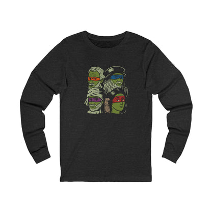 Renaissance Ninja Turtles — TMNT Retro Long Sleeve (Dark)