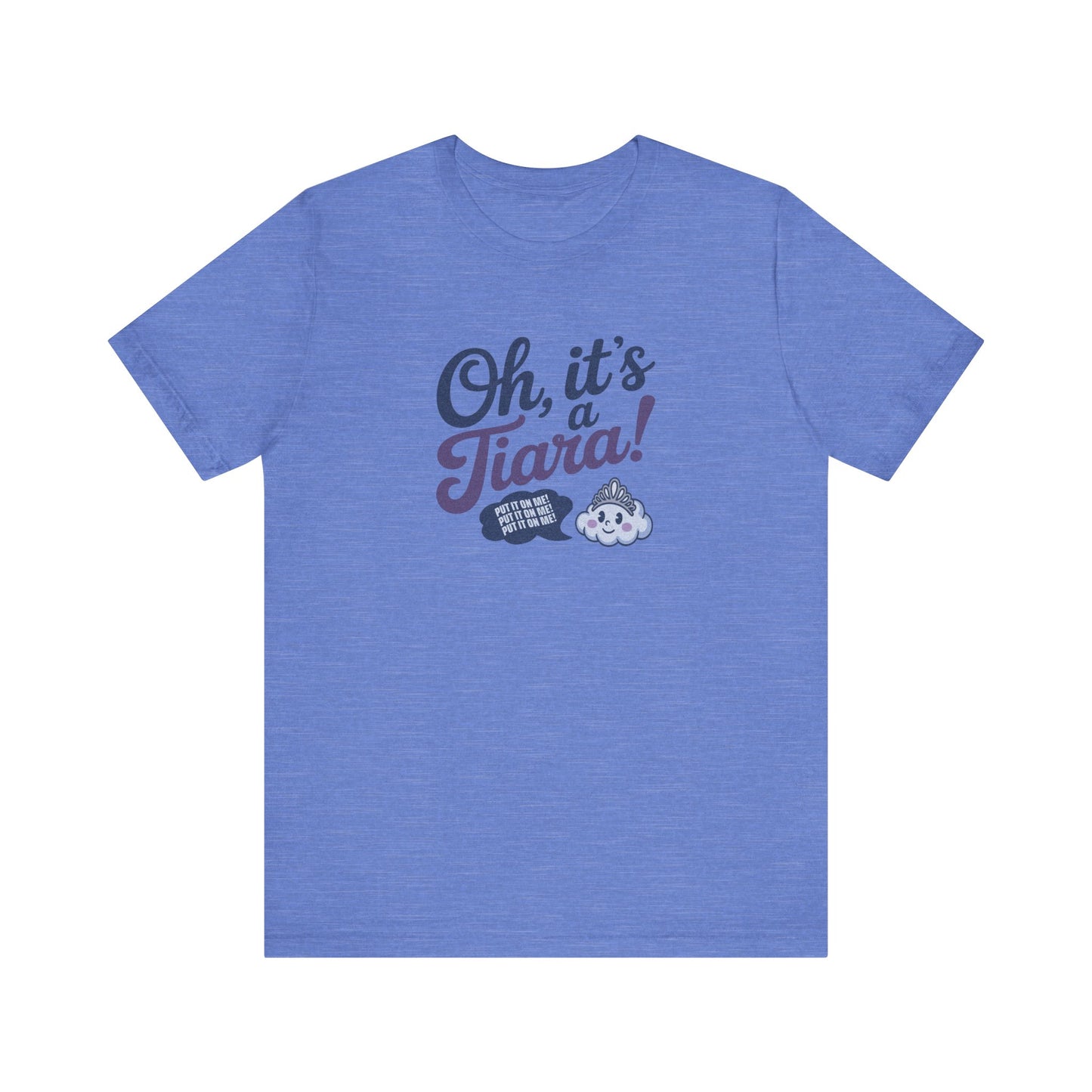 Oh, It’s a Tiara! (Put It On Me!) — Amy Farrah Fowler Retro Tee (Light)