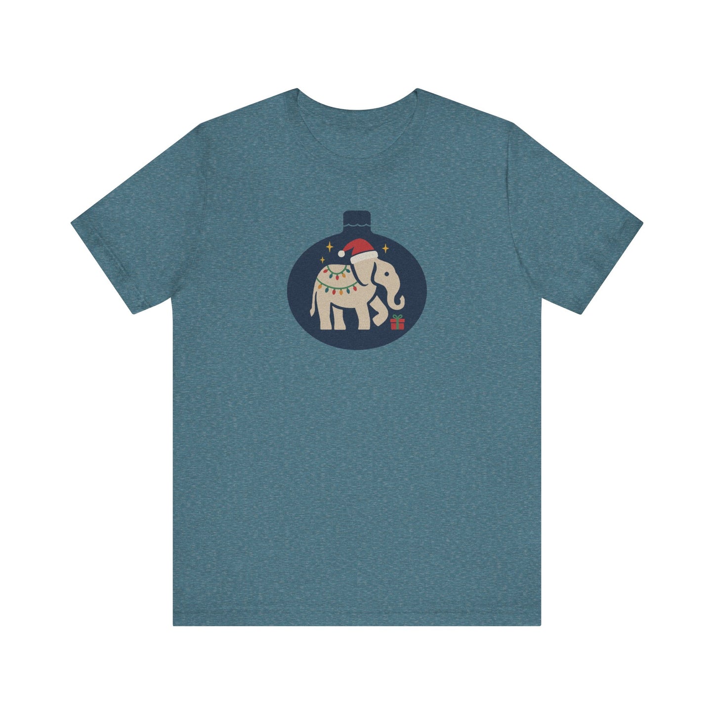 White Elephant Season — Retro Christmas Graphic Tee (Light)