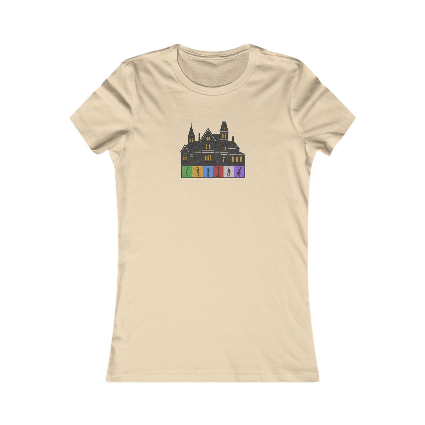 Welcome to Hill House (Off Route 41) — Clue Retro Women's Tee (Light)