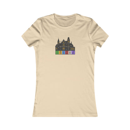Welcome to Hill House (Off Route 41) — Clue Retro Women's Tee (Light)