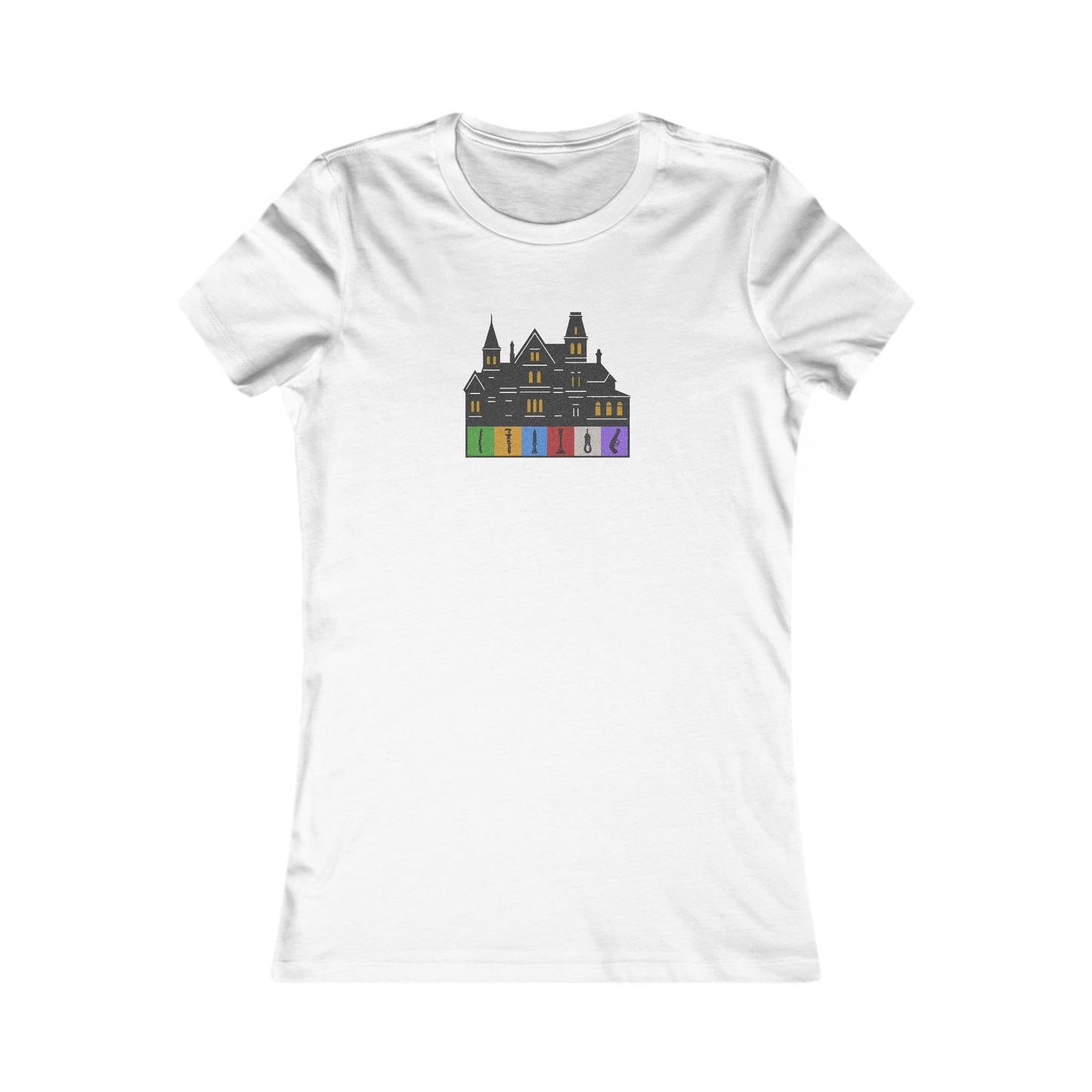 Welcome to Hill House (Off Route 41) — Clue Retro Women's Tee (Light)