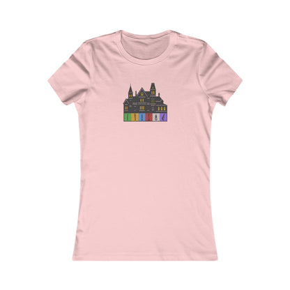 Welcome to Hill House (Off Route 41) — Clue Retro Women's Tee (Light)