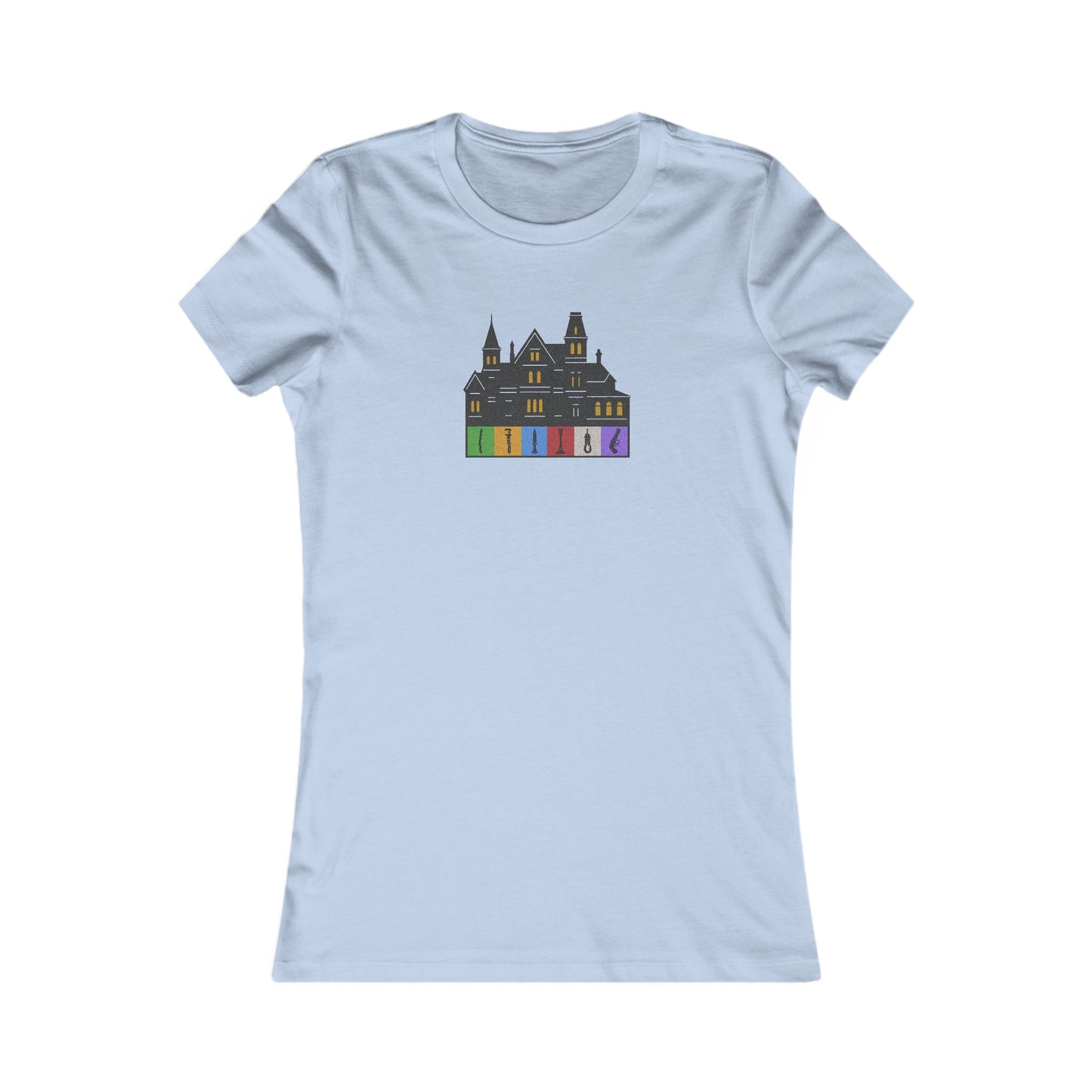 Welcome to Hill House (Off Route 41) — Clue Retro Women's Tee (Light)
