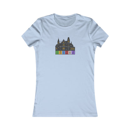 Welcome to Hill House (Off Route 41) — Clue Retro Women's Tee (Light)