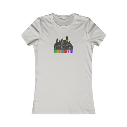 Welcome to Hill House (Off Route 41) — Clue Retro Women's Tee (Light)
