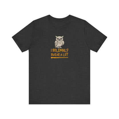 I Solemnly Swear a Lot — Harry Potter Retro Tee (Dark)