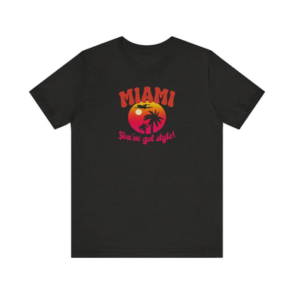 Miami, You've Got Style! — Golden Girls Retro Tee (Dark)