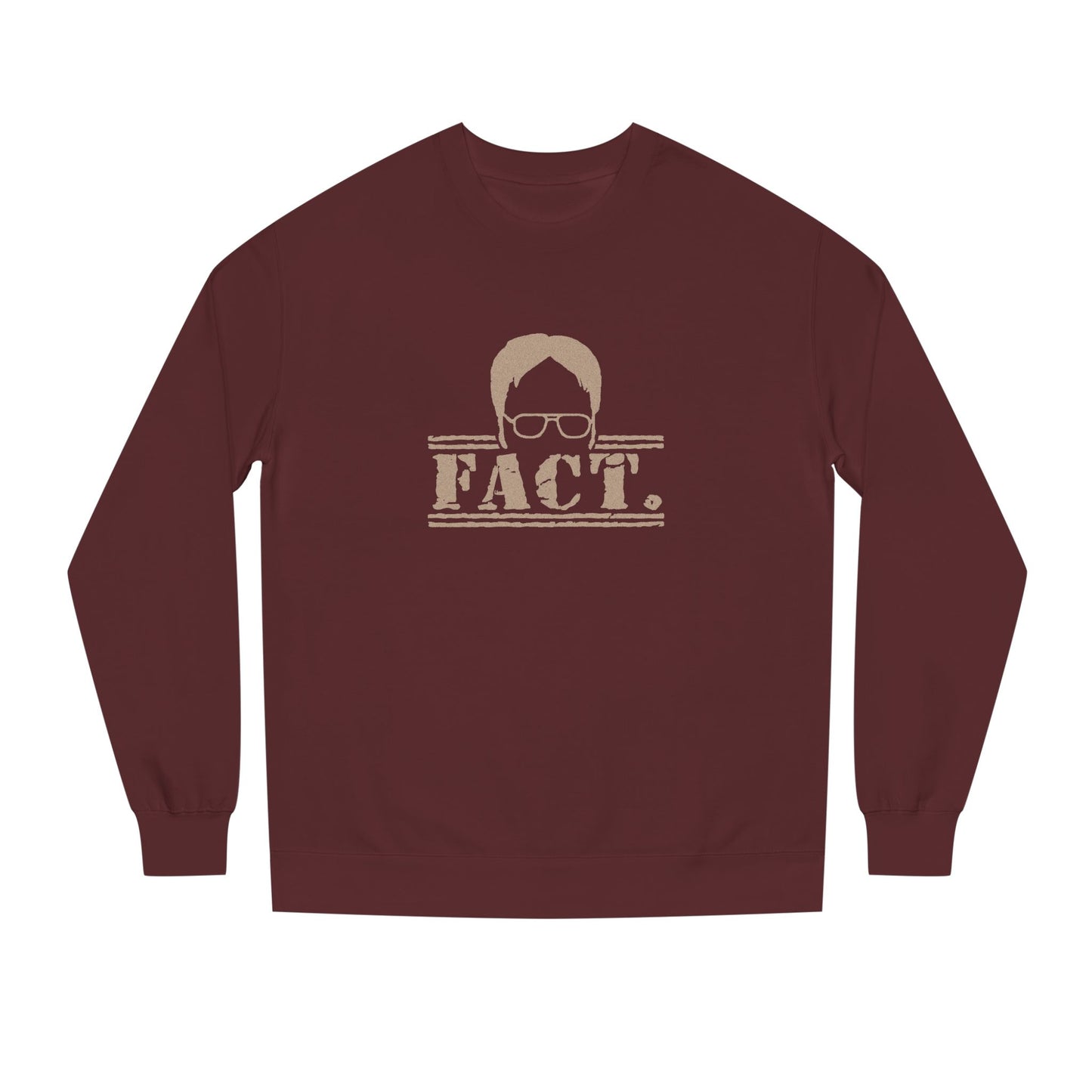 Dwight Schrute FACT. — The Office-Inspired Sweatshirt (Dark)