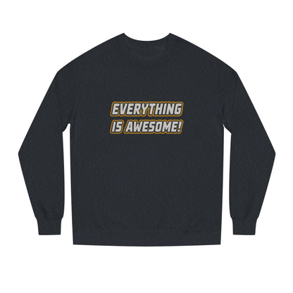 Everything is Awesome! — The LEGO Movie-Inspired Retro Sweatshirt (Dark)