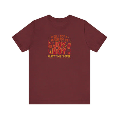 Joy Boy — Seinfeld Library Investigator Retro Tee (Dark)