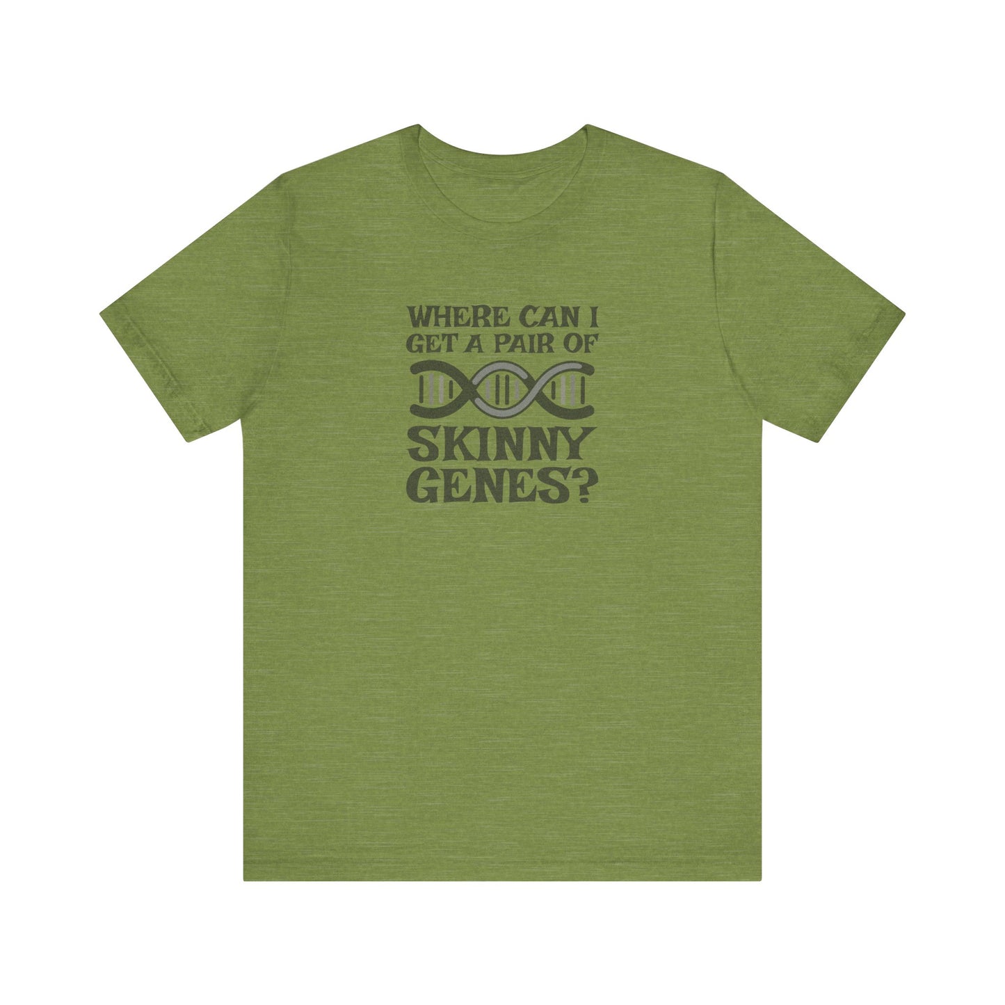 Pair of Skinny Genes — Retro Graphic Tee (Light)