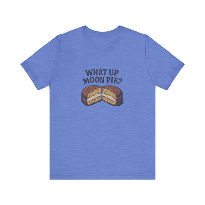 What Up, Moon Pie? — Big Bang Theory Retro Tee (Light)