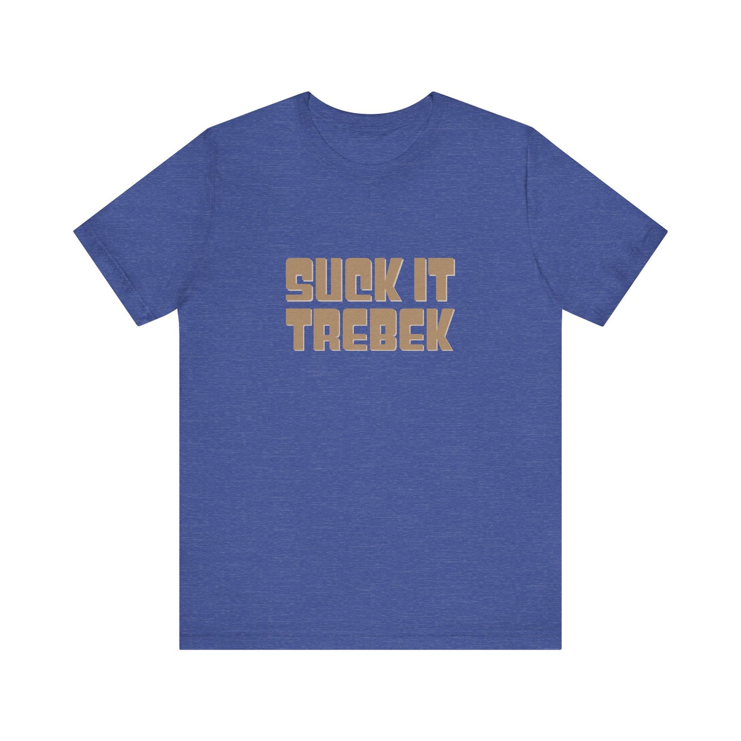 Suck It Trebek — SNL Celebrity Jeopardy Sketch Retro Tee (Dark)