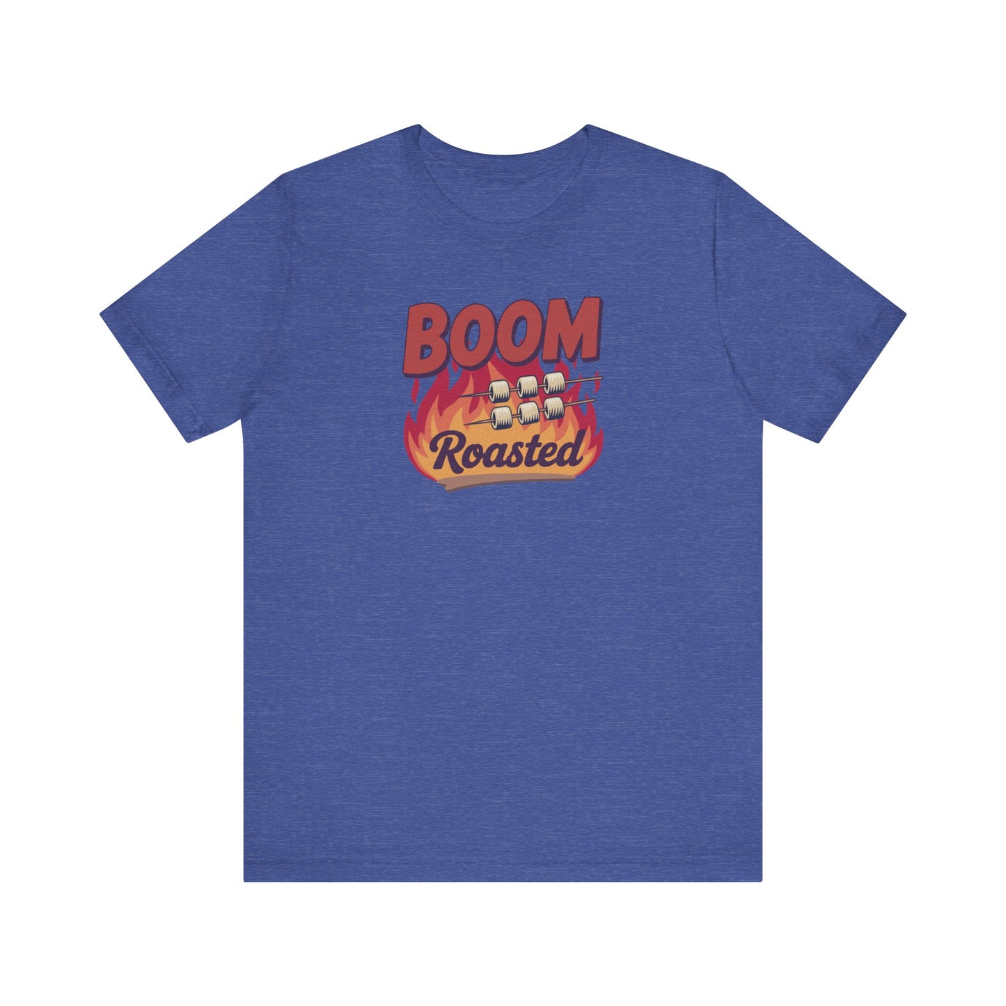 Boom, Roasted — Michael Scott Retro Tee (Dark)