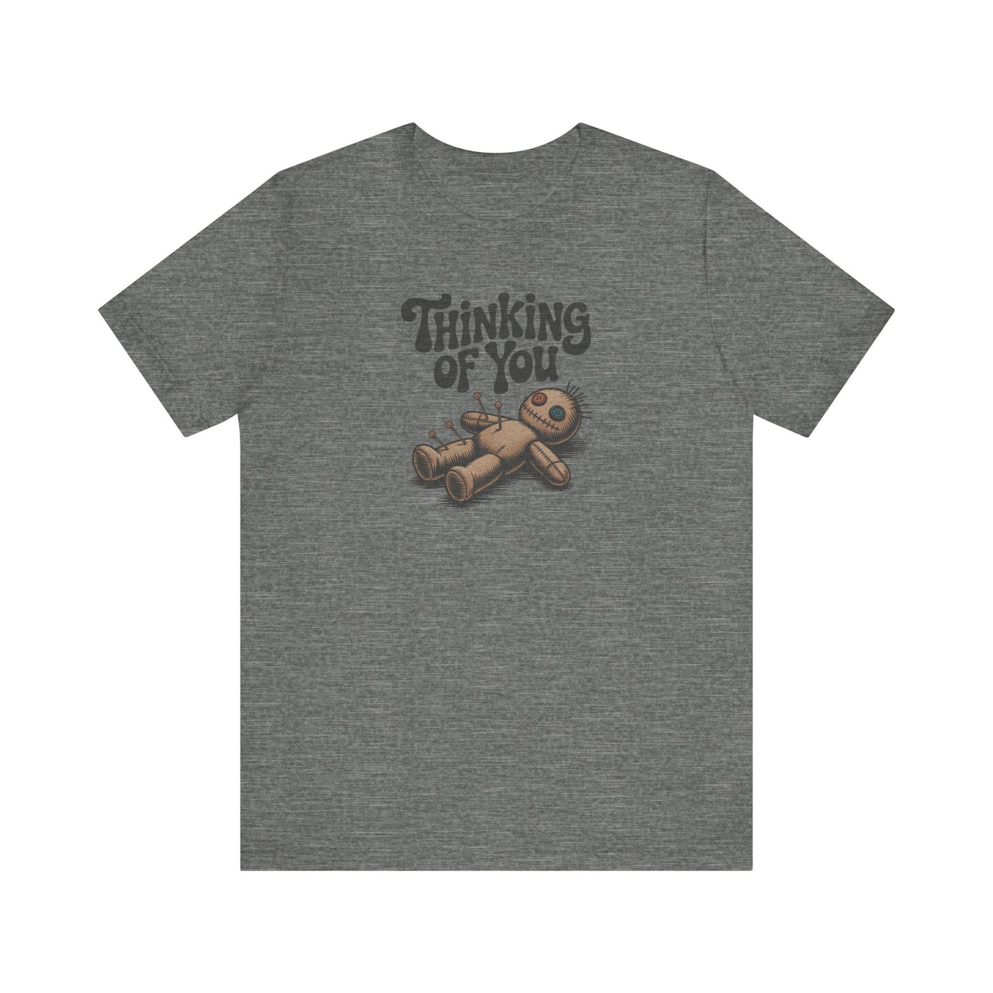 The Voodoo That You Do, So Well — Retro Voodoo Doll Tee (Light)