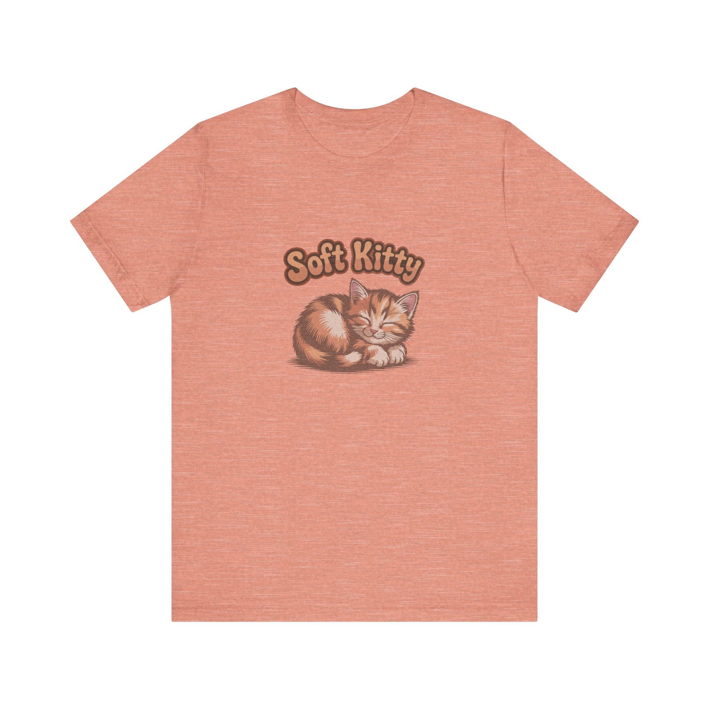 Soft Kitty Sick-Day Lullaby — Big Bang Theory Retro Tee (Light)