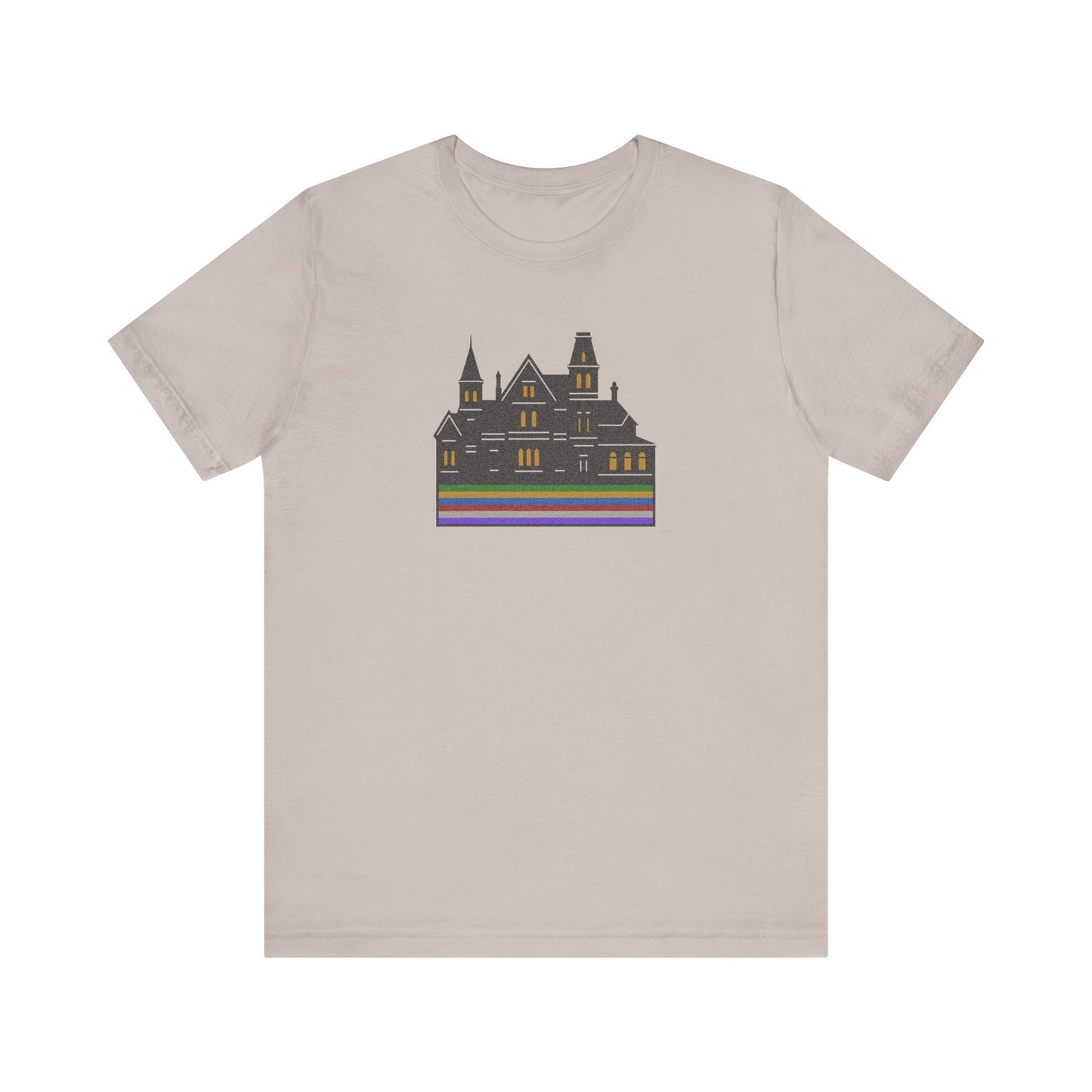 Welcome to Hill House (Off Route 41) — Clue Retro Tee (Light)